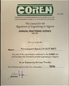 COREN Certificare
